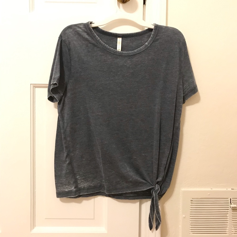 Blue tee shirt